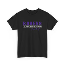 Load image into Gallery viewer, Ravens Football Unisex Tee, Perfect for Game Day, Football Fan Gift, Sports Wear, Team Spirit Clothing, Casual Comfort