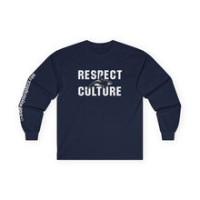 Load image into Gallery viewer, Respect Culture Long Sleeve Tee, Unisex Casual Shirt, Streetwear, Gift for Activists, Cultural Awareness Merchandise