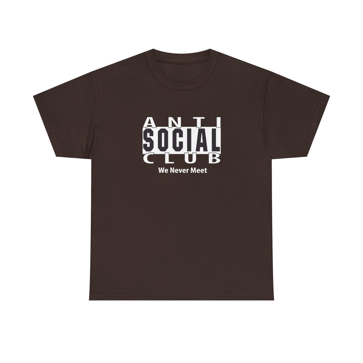 Unisex Anti Social Club Tee - Casual Fashion, Graphic Tee, Gift for Teens, Streetwear Apparel, Trendy Shirt