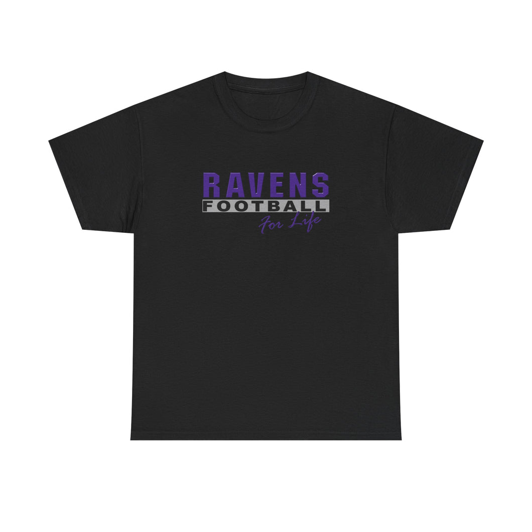 Ravens Football Unisex Tee, Perfect for Game Day, Football Fan Gift, Sports Wear, Team Spirit Clothing, Casual Comfort