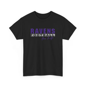 Ravens Football Unisex Tee, Perfect for Game Day, Football Fan Gift, Sports Wear, Team Spirit Clothing, Casual Comfort