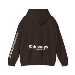 Cozy Graphic Hoodie - Unisex Heavy Blend, Relaxed Comfort, Casual Wear, Gift for Him/Her, Eco-Friendly Sweatshirt