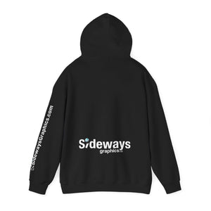 Cozy Graphic Hoodie - Unisex Heavy Blend, Relaxed Comfort, Casual Wear, Gift for Him/Her, Eco-Friendly Sweatshirt