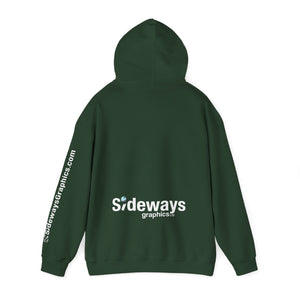 Cozy Graphic Hoodie - Unisex Heavy Blend, Relaxed Comfort, Casual Wear, Gift for Him/Her, Eco-Friendly Sweatshirt