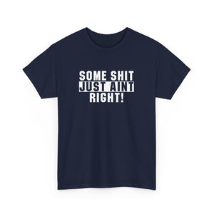 Funny Unisex Heavy Cotton Tee, Casual T-Shirt for Everyday Wear, Gift for Friends, Humor Tee for Gatherings, Statement T-Shirt