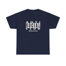 Load image into Gallery viewer, Unisex Anti Social Club Tee - Casual Fashion, Graphic Tee, Gift for Teens, Streetwear Apparel, Trendy Shirt