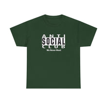 Load image into Gallery viewer, Unisex Anti Social Club Tee - Casual Fashion, Graphic Tee, Gift for Teens, Streetwear Apparel, Trendy Shirt