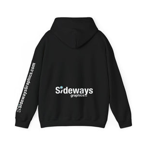Cozy Graphic Hoodie - Unisex Heavy Blend, Relaxed Comfort, Casual Wear, Gift for Him/Her, Eco-Friendly Sweatshirt